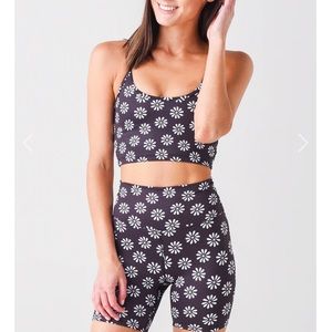 Beach Riot Daisy Workout Set